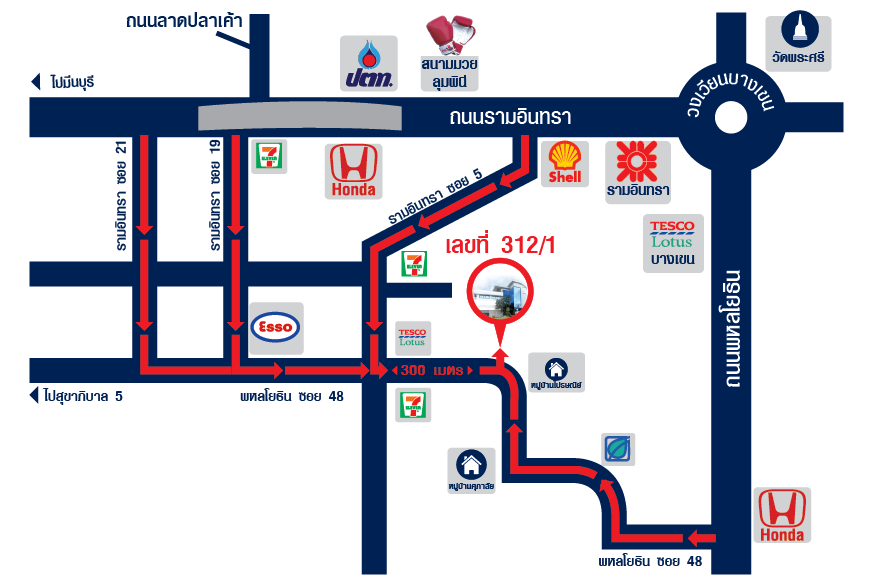 แผนที่ TeeneePimTook